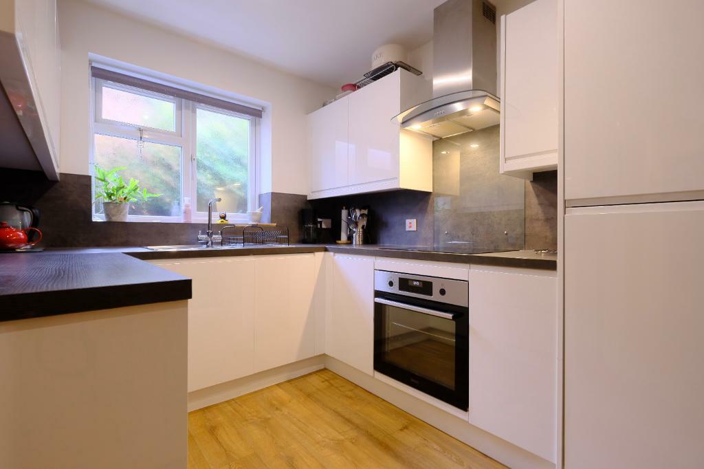 Modern kitchen with fitted appliances