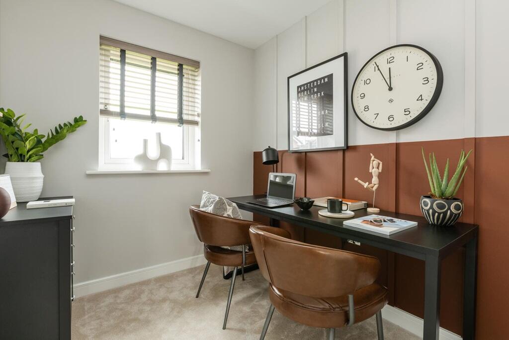 The third single bedroom could be your own dedicated study