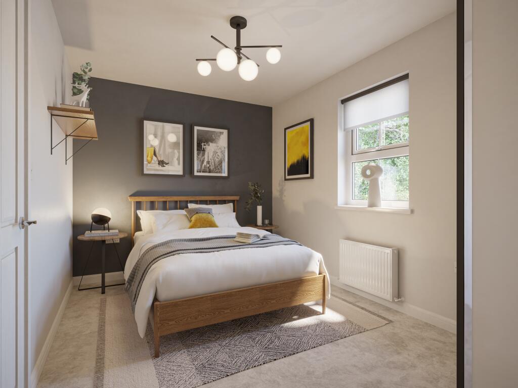 David Wilson Homes Popley Bedroom