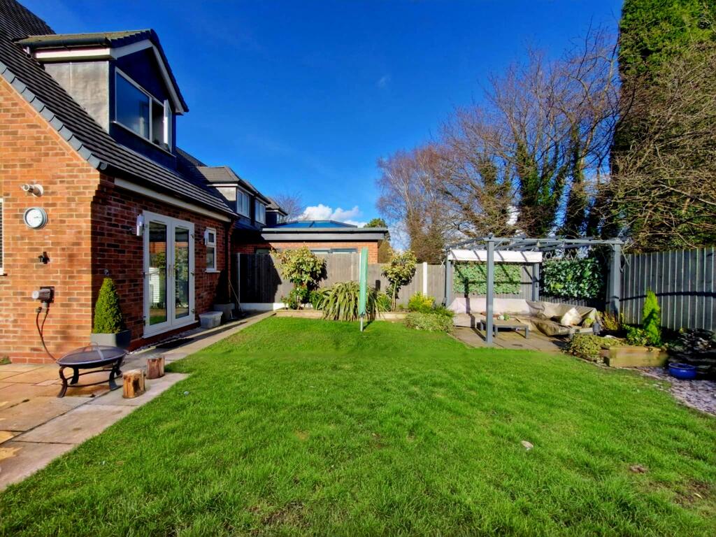 Rear garden