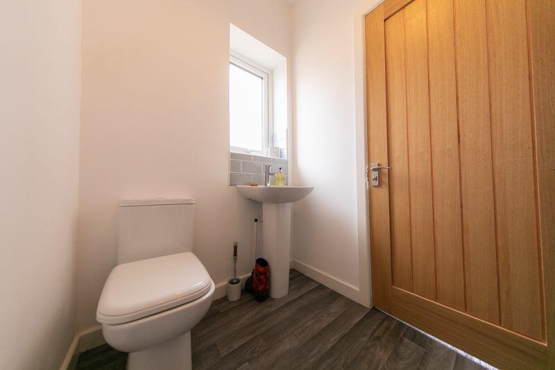 Ground floor wash &amp; cloak room