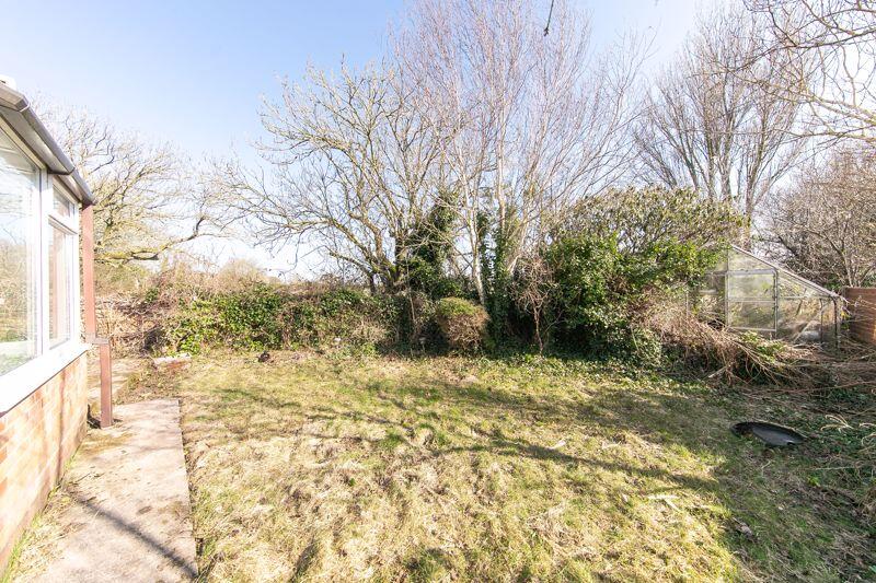 Rear garden