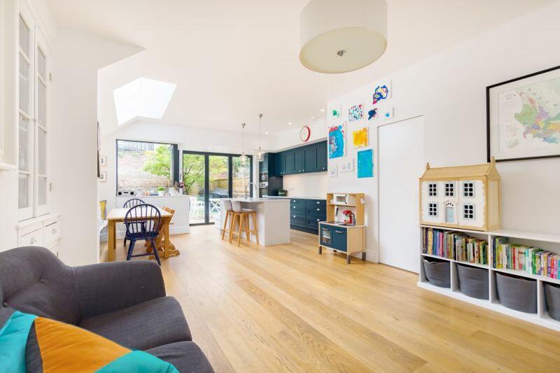 Kitchen-Dining-Living Space