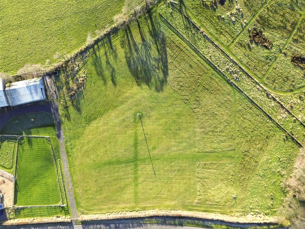 Land from above