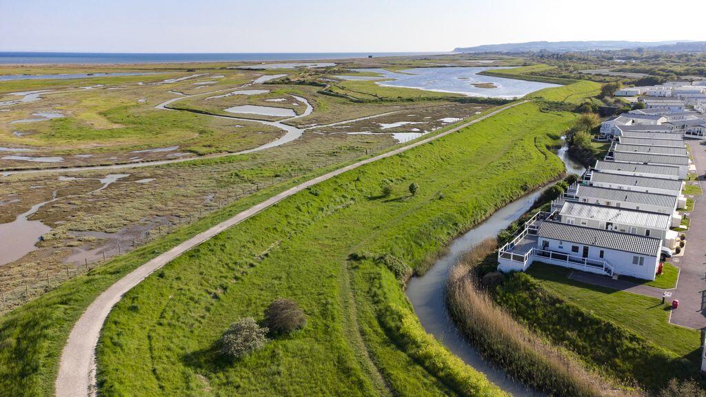 2021 Sussex Rye Harbour Drone Aerial Nature Reserv