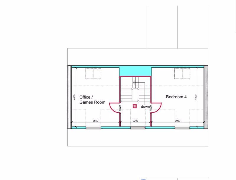 Second floor plan