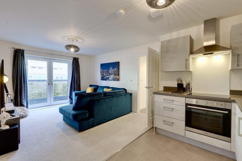 Kitchen and living room