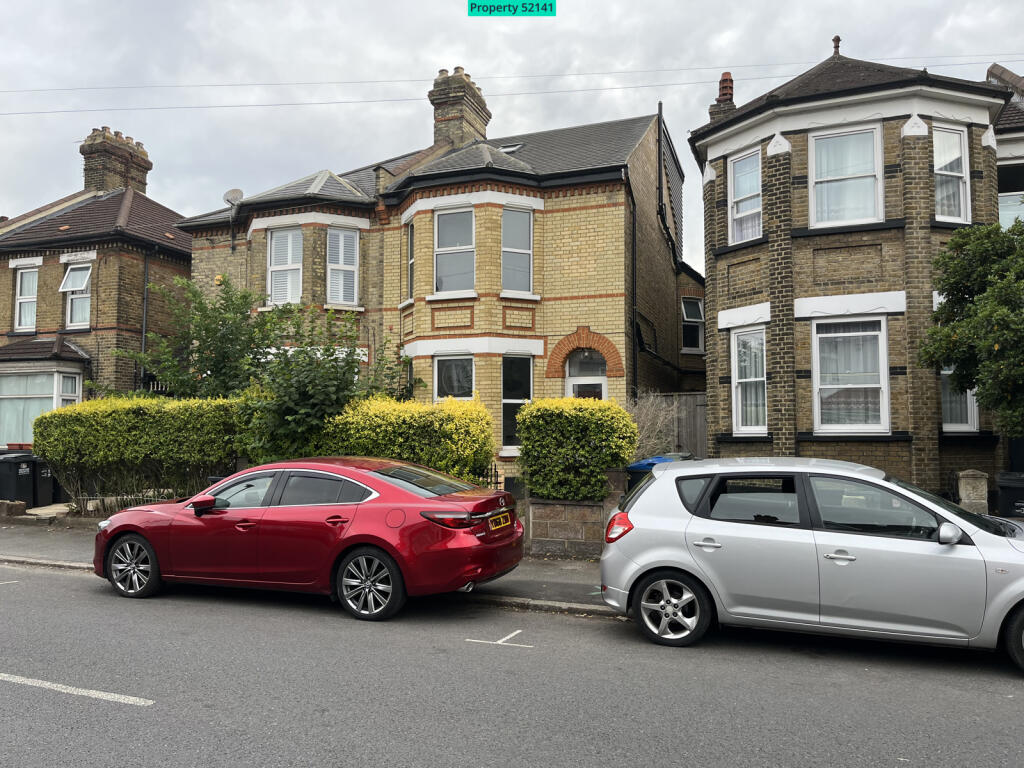 The view of the house from Waddon Road 