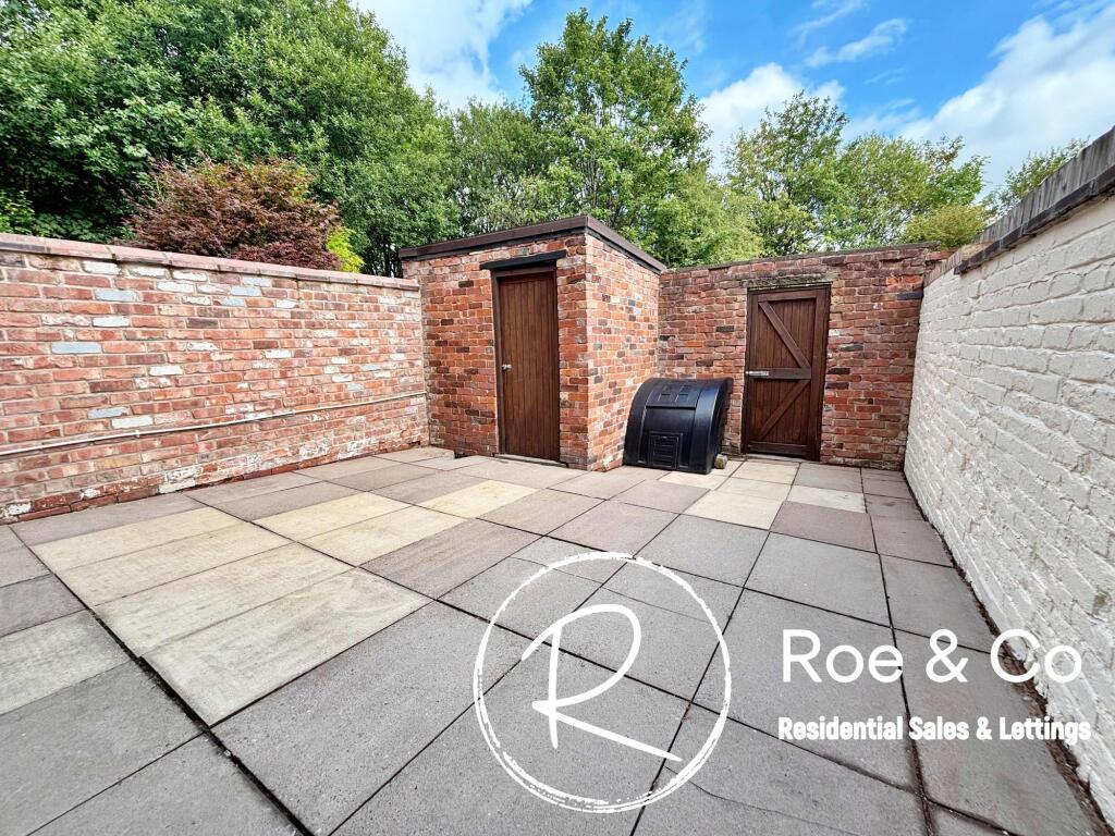 Rear garden