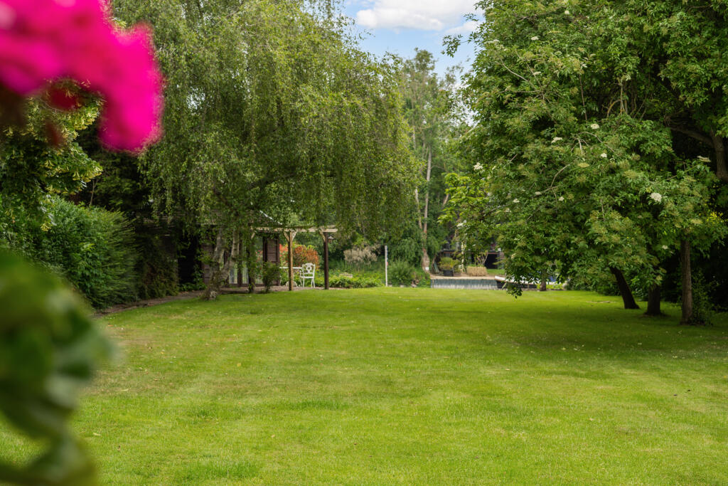 Garden towards River