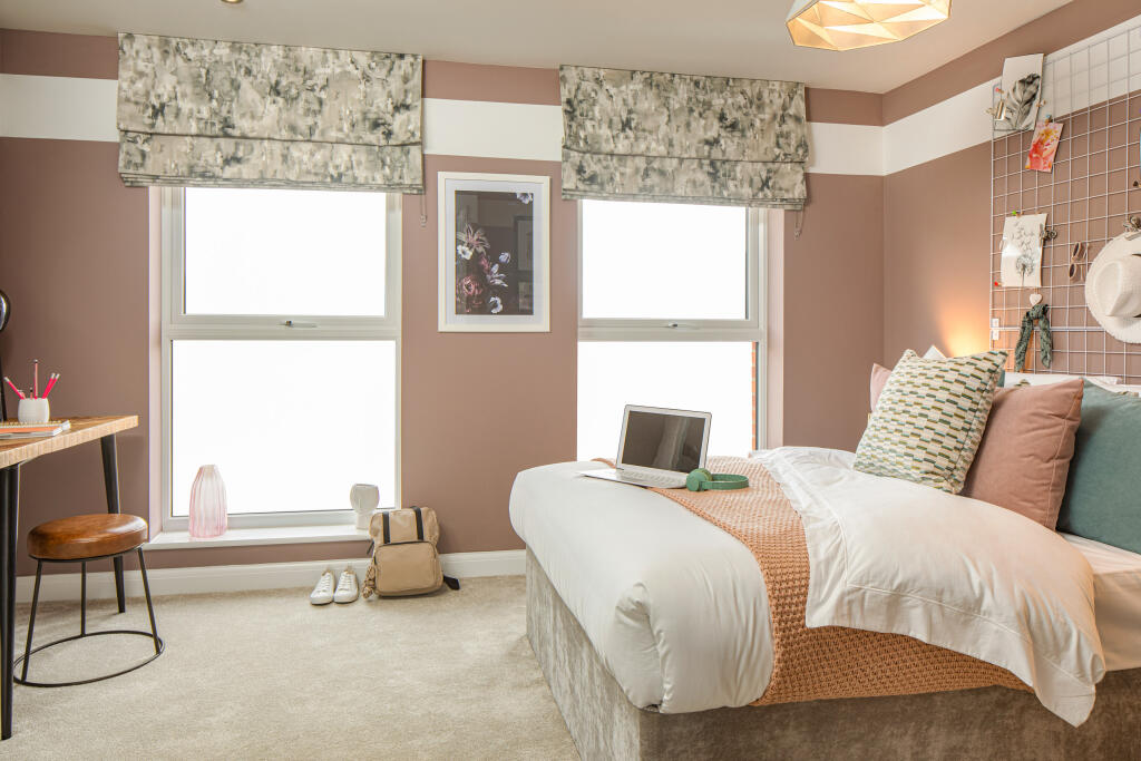 Third bedroom in the Haversham 4 bedroom home