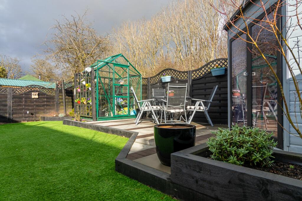 Rear garden