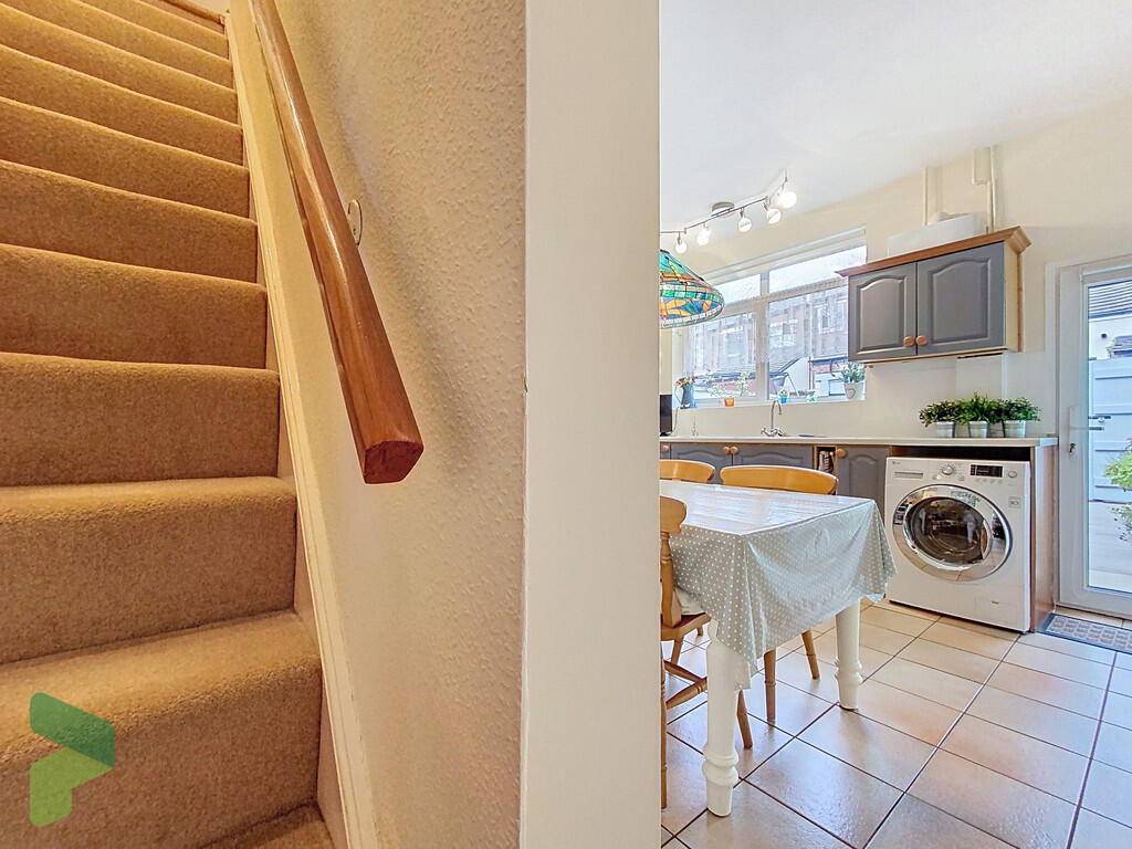 Stairs through to...