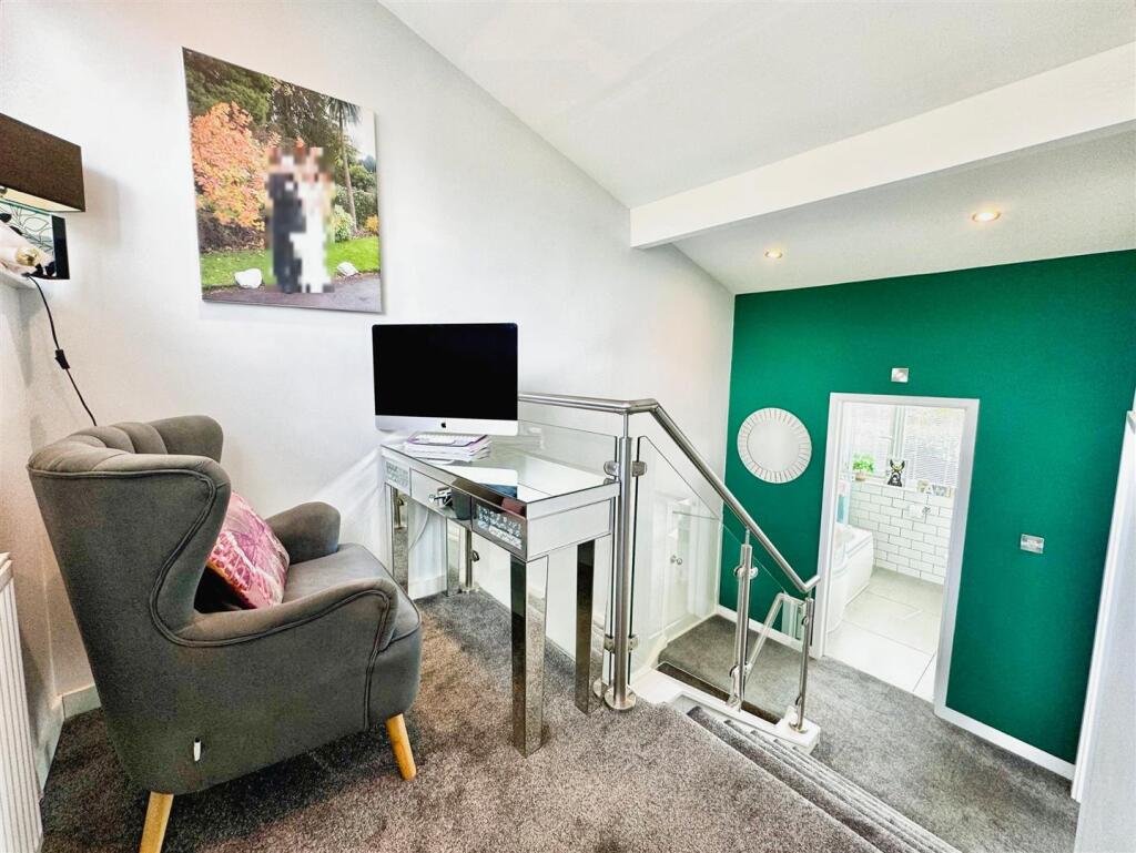 SECOND FLOOR STAIRS AND LANDING