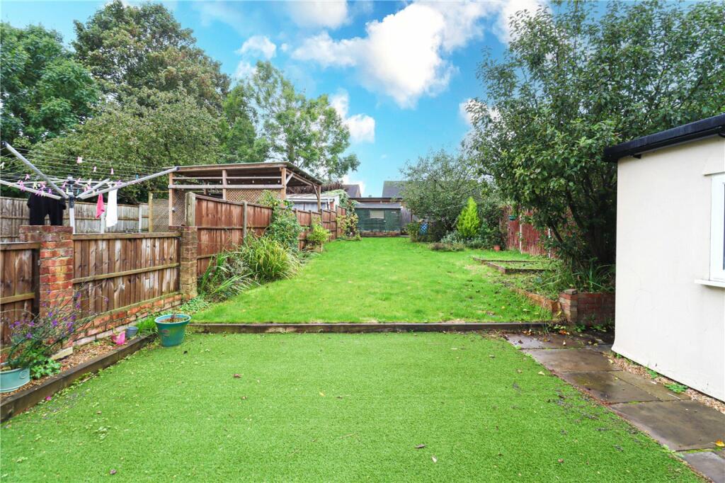 Rear garden
