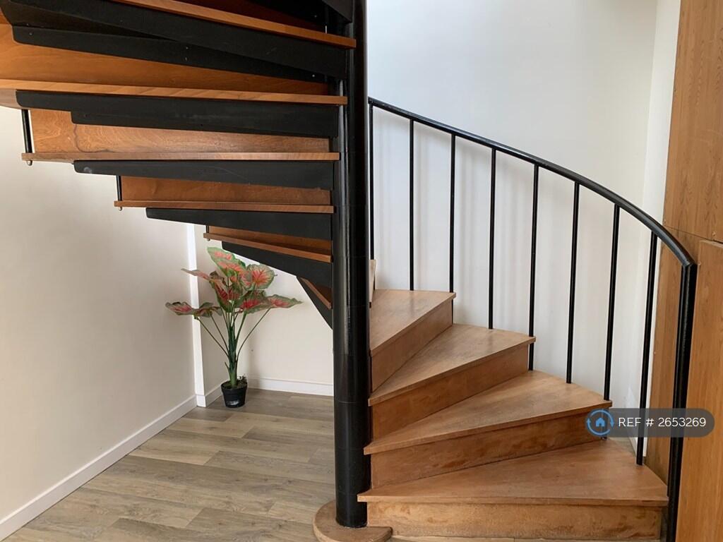 Spiral Staircase In Communial Entrance 
