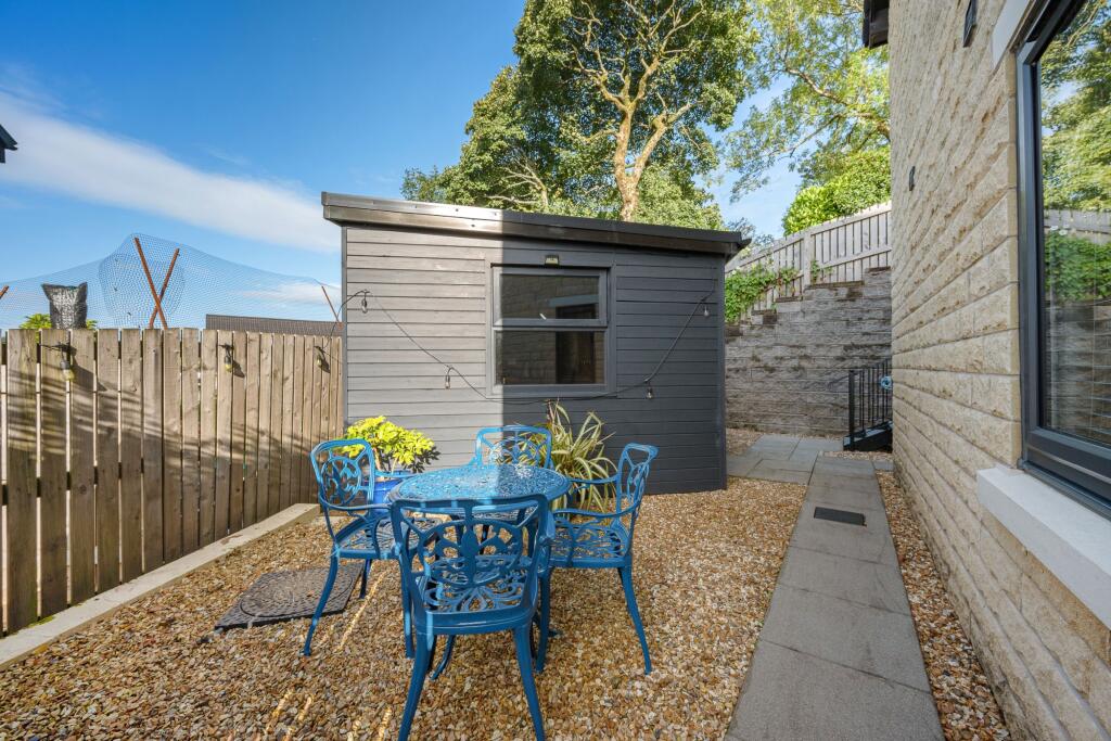 Side Terrace and Shed