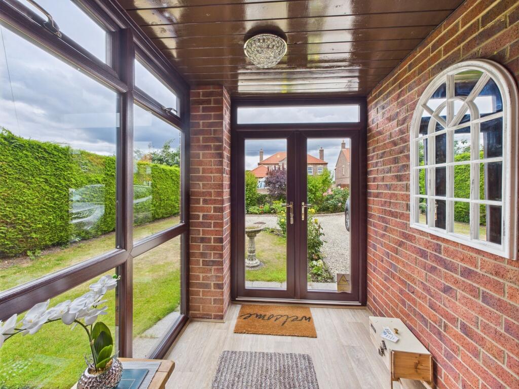 Enclosed, Front Entrance Porch