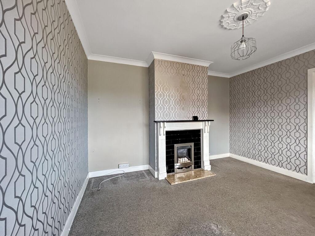 Lounge with fireplace