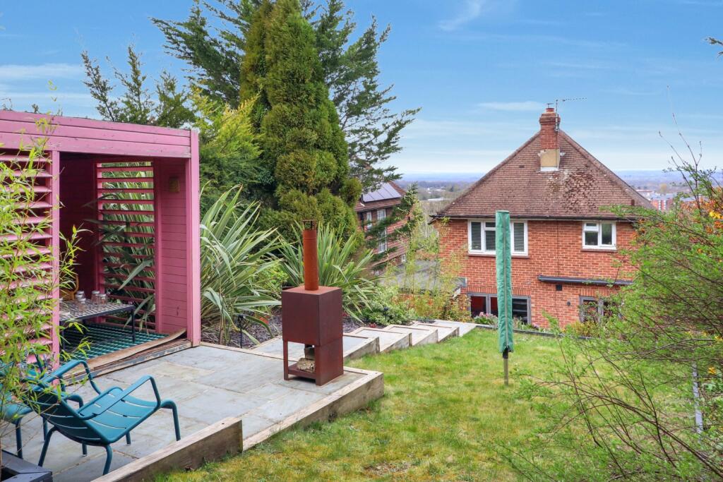 Rear view of the property