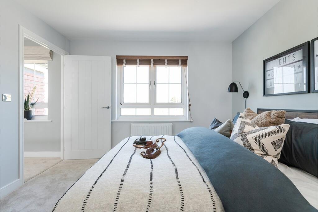 Bedroom 2 is a tranquil retreat