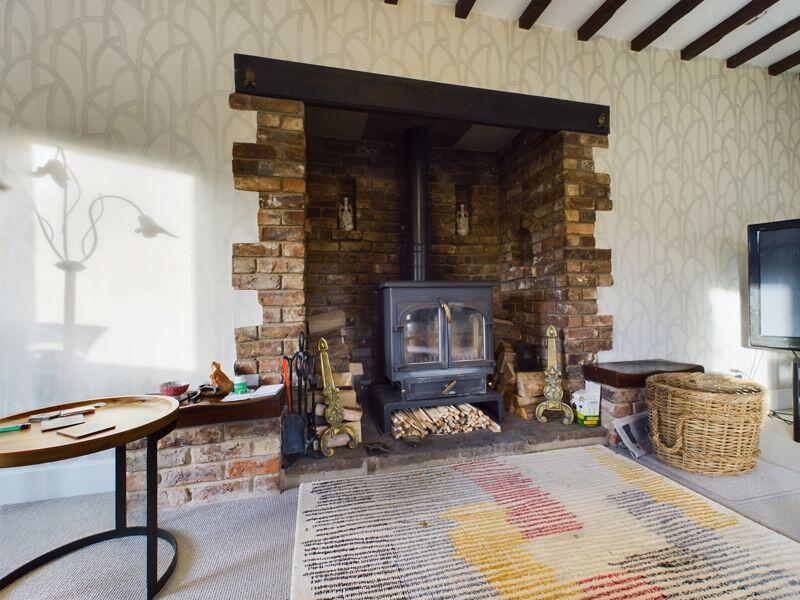 Inglenook fireplace