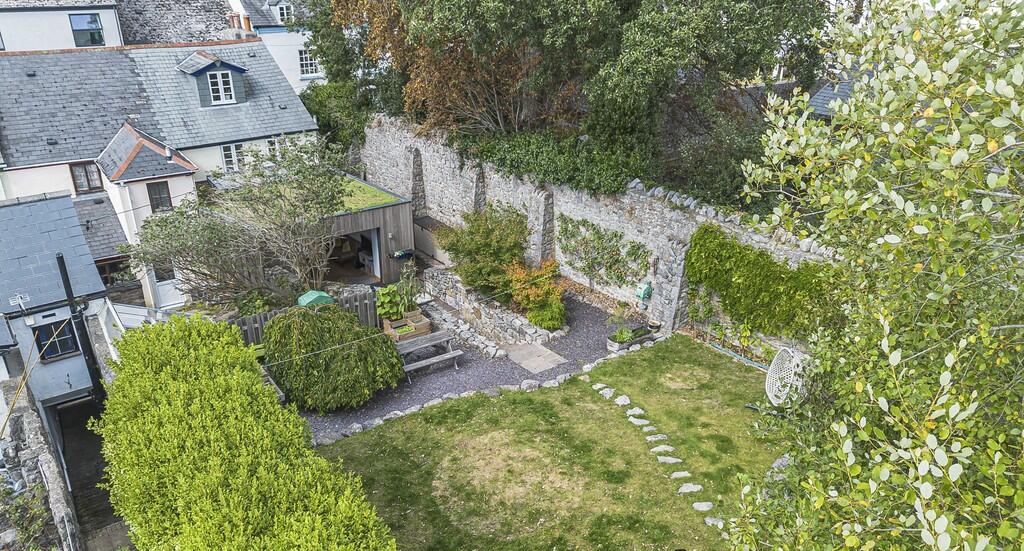 Elevated view of ...