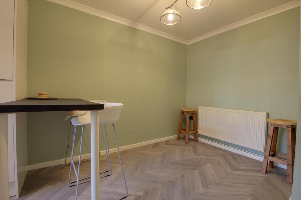 Dining area of the Open Plan Kitchen Diner