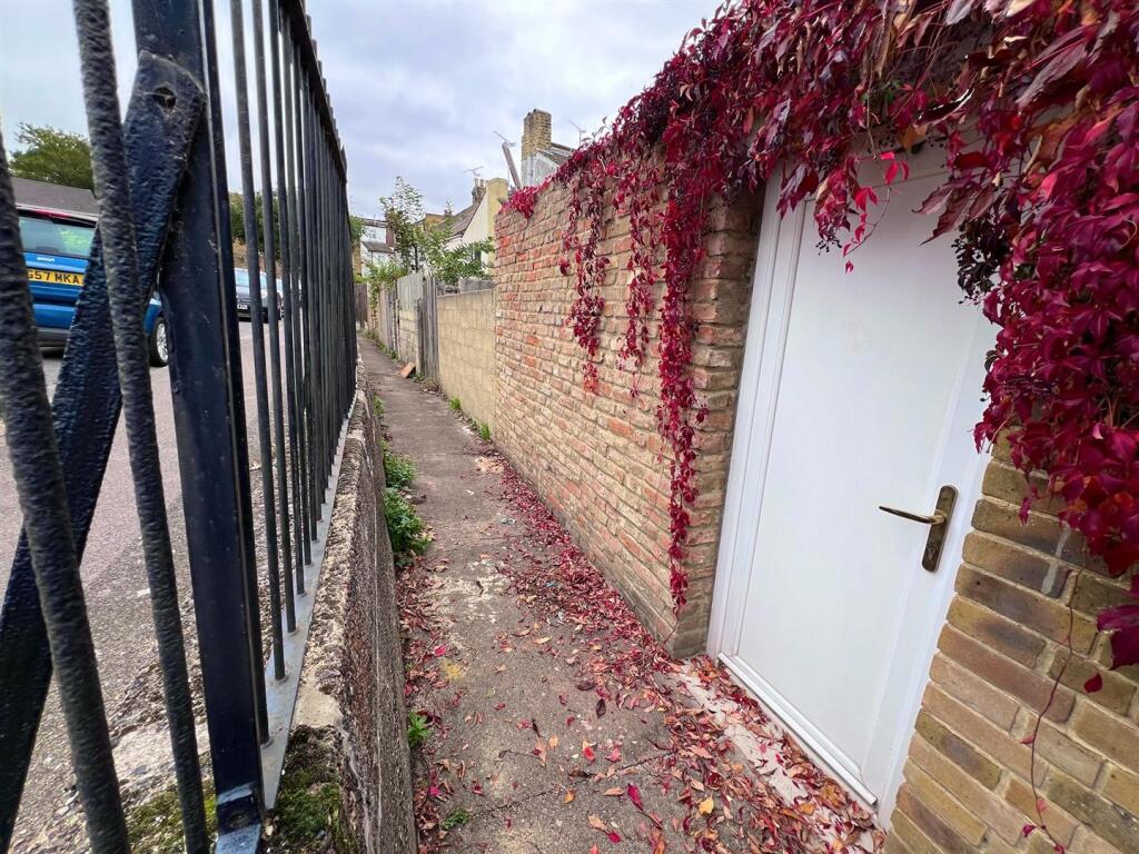 Secure Gated Rear Access