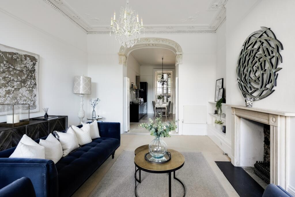 Reception to kitchen