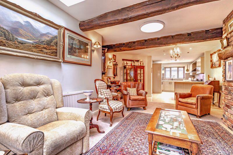 Living room open to Kitchen