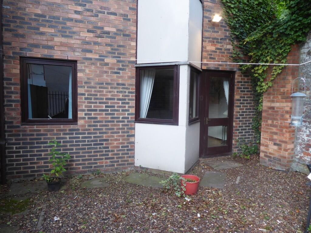 Rear garden