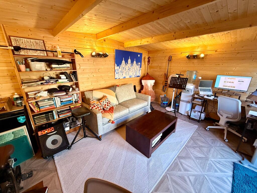 Home Office in the Rear Garden