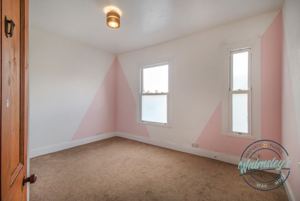 Bedroom two to 1st floor front