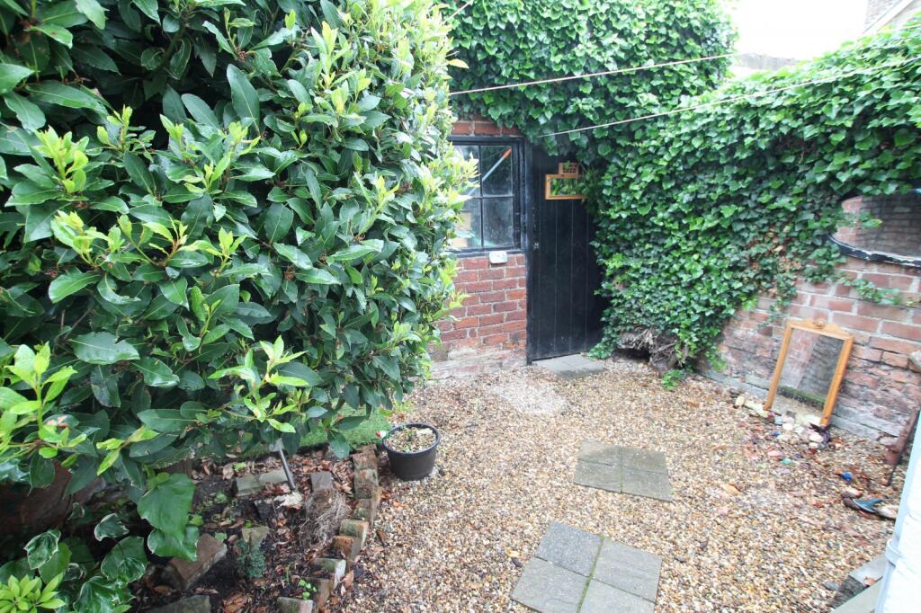 Rear garden