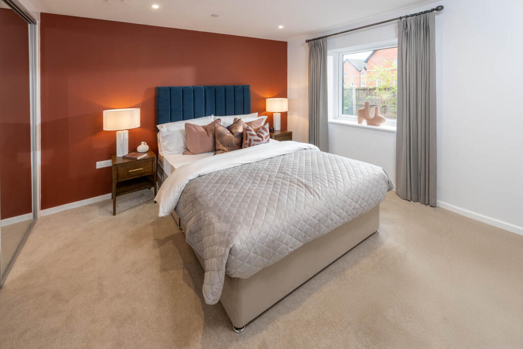 Typical master bedroom (1 bedroom apartment)