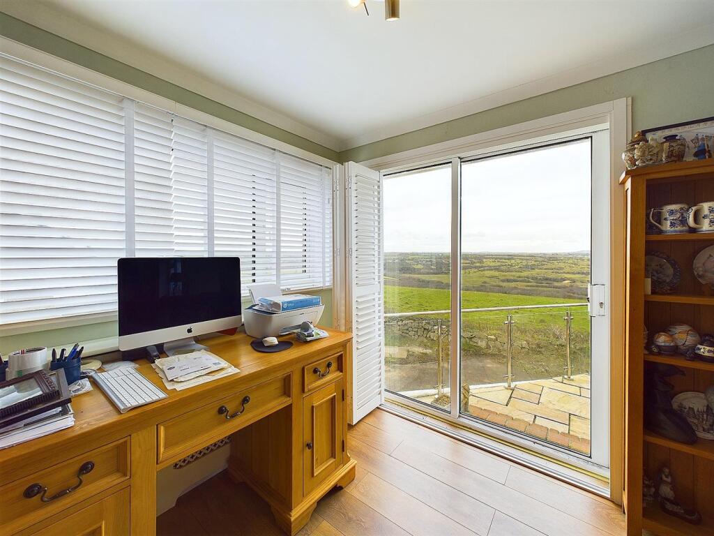Office onto terrace