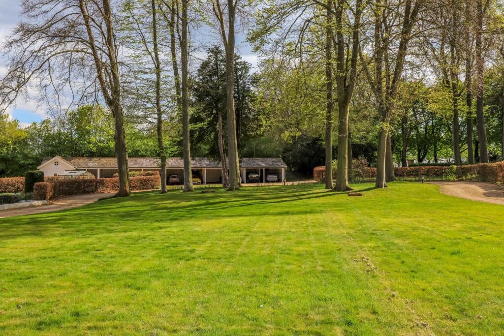 Entrance Drive and Carports