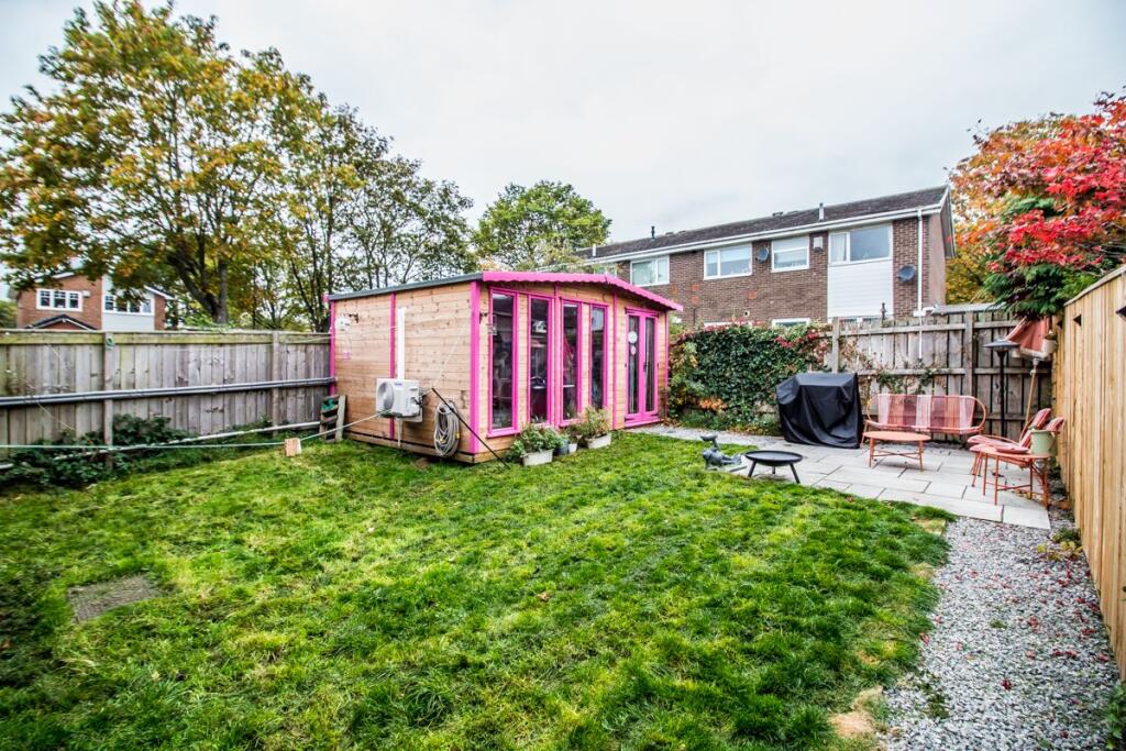 Rear Garden. 