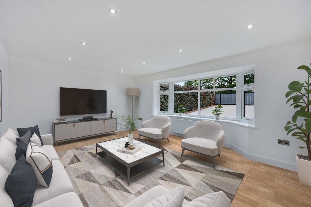 Virtually Staged Lounge