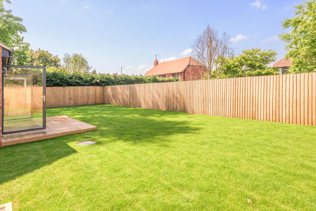 Rear garden