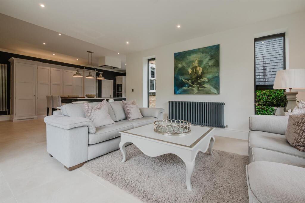 Living Room and Dining Kitchen