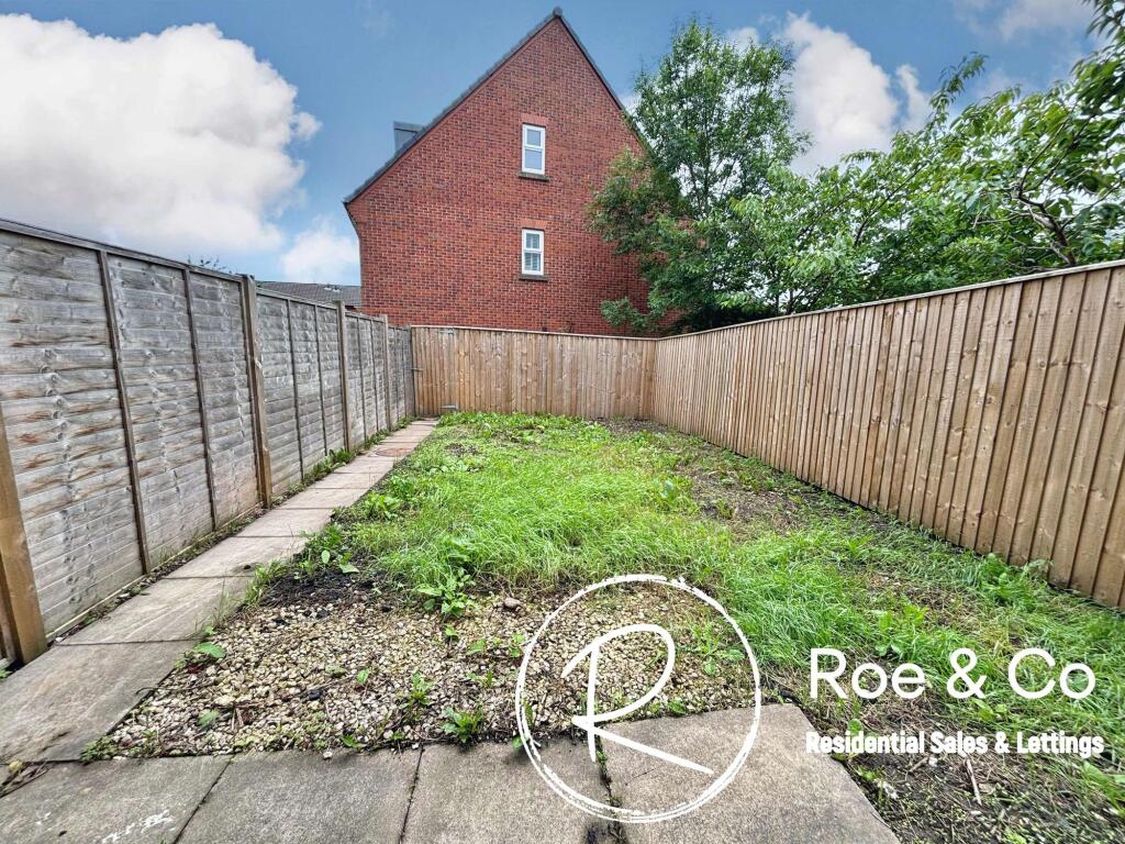 Rear garden