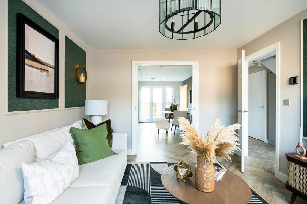 Pocket doors allow you to create one big entertainment space