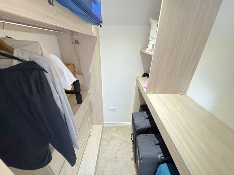 Bedroom Two Walk-in Wardrobe