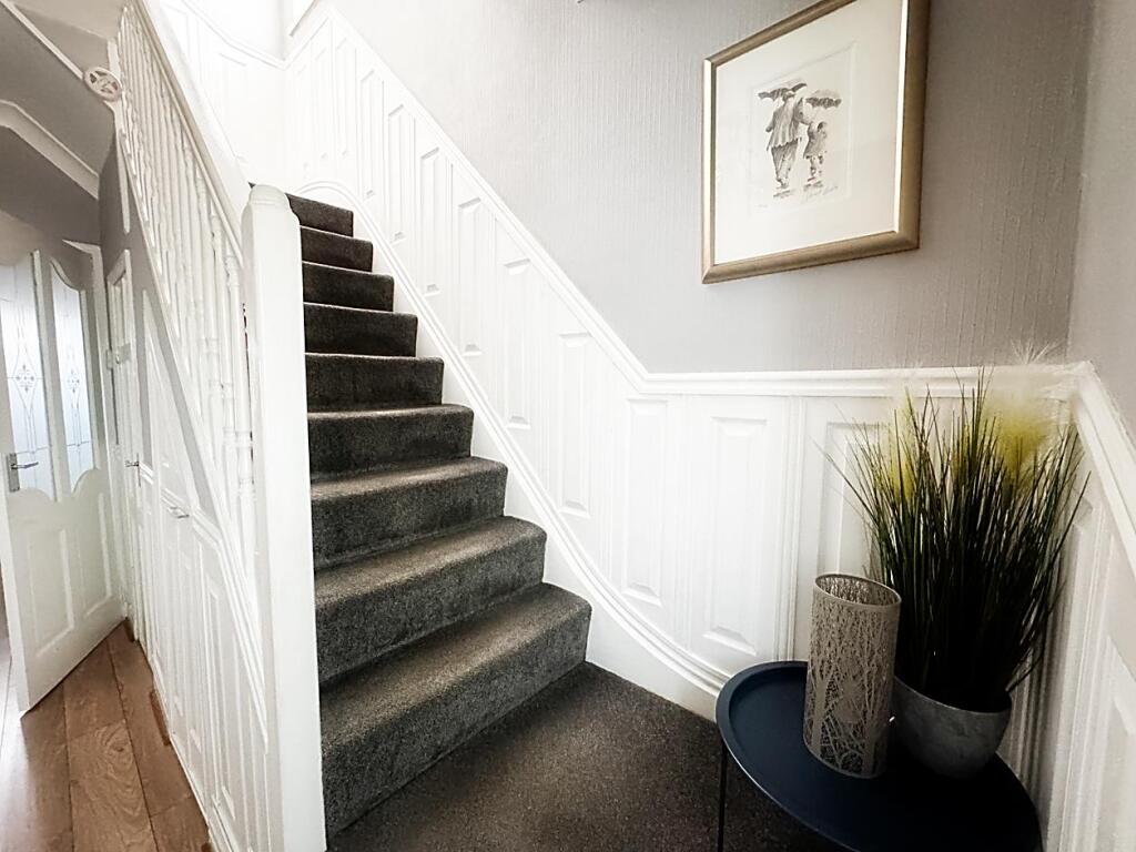 Stairs to first floor