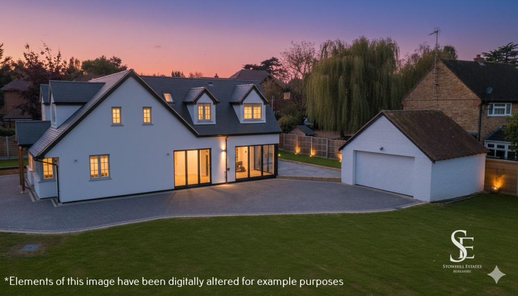 Side of Property - Twilight