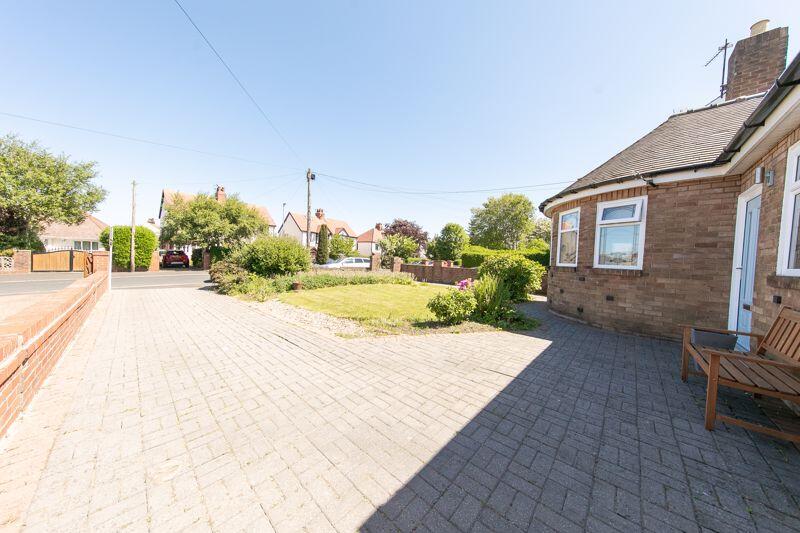 Driveway &amp; front garden