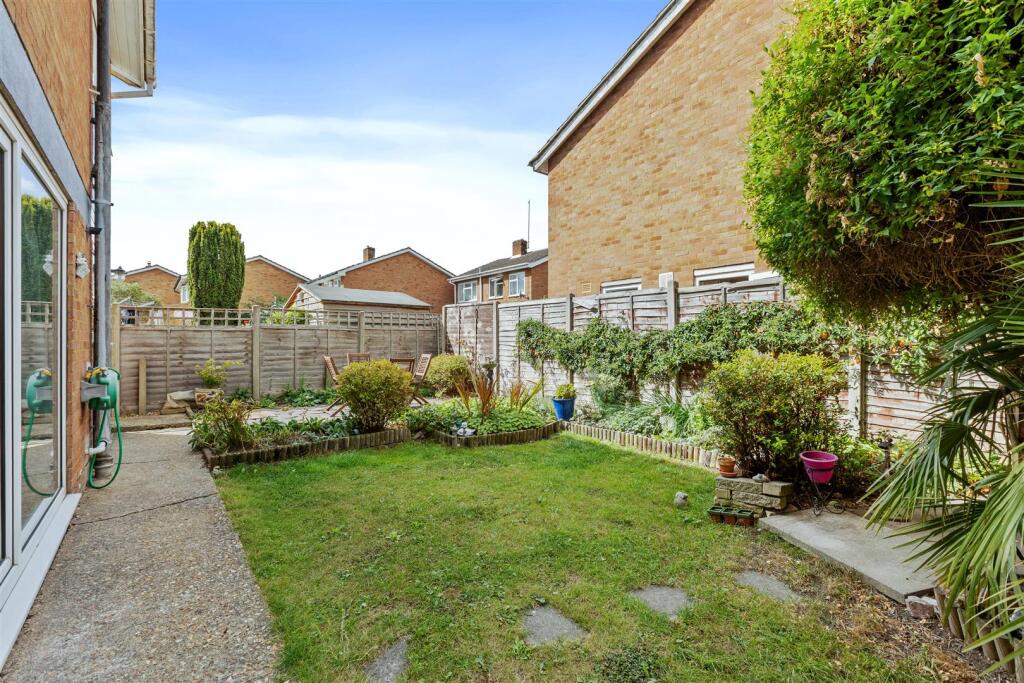 Rear garden