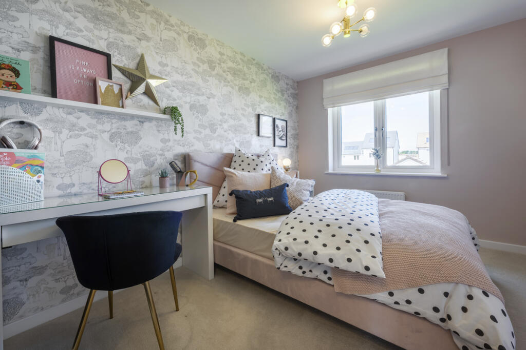 Indicative Bedroom, Contemporary Modern Decoration